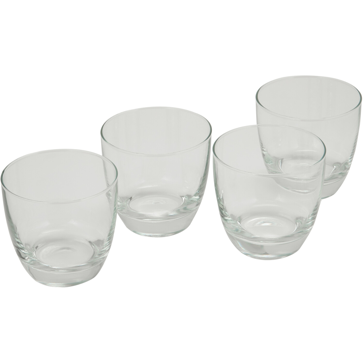 Pack of 4 Indulgence Mixers - Clear Image 1