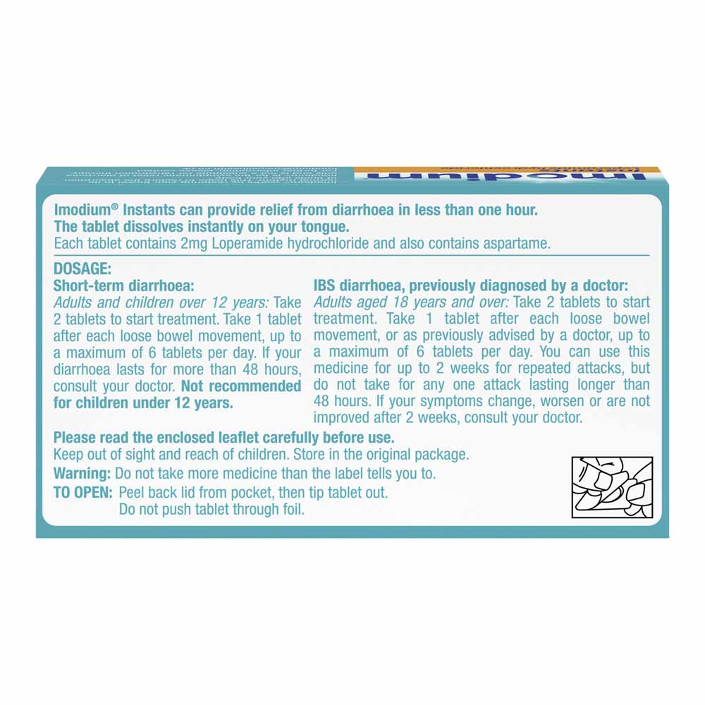 Imodium Instants 6 pack Image 2