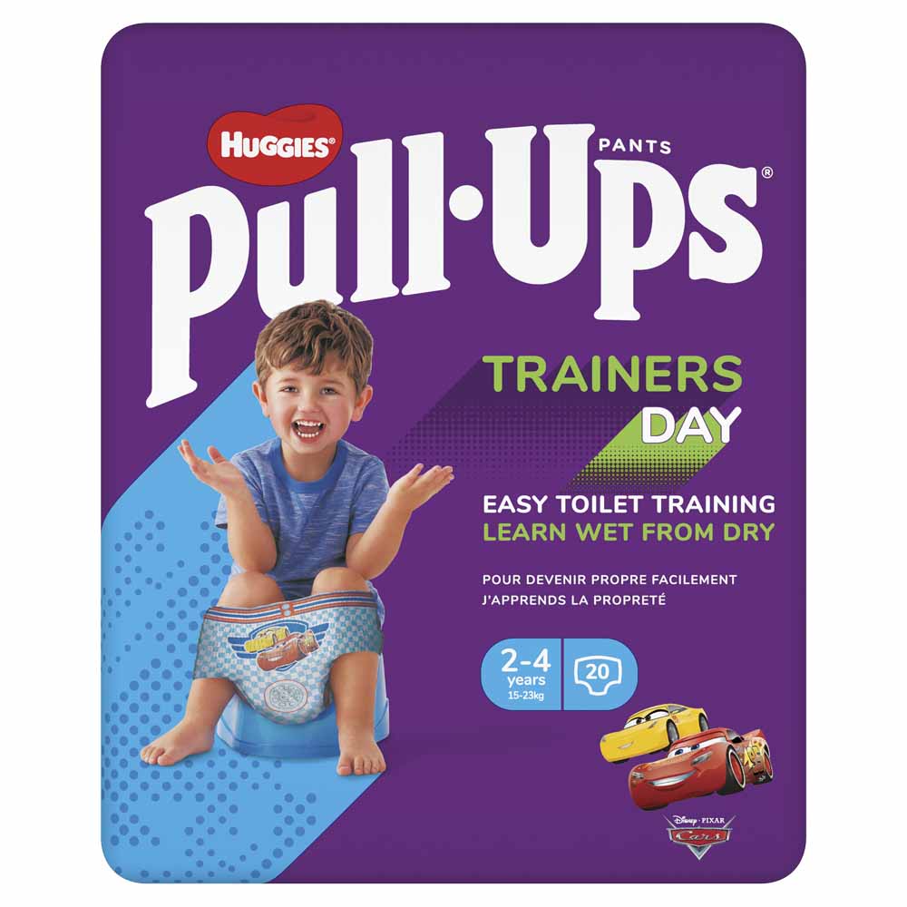 Huggies Pull Ups Trainers Blue 2 to 4 Years Image 2