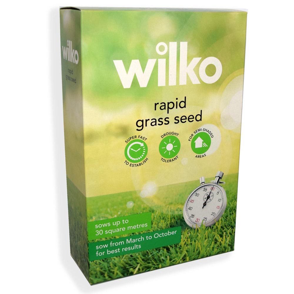 Wilko Rapid Start Lawn Seed 750g Image 1