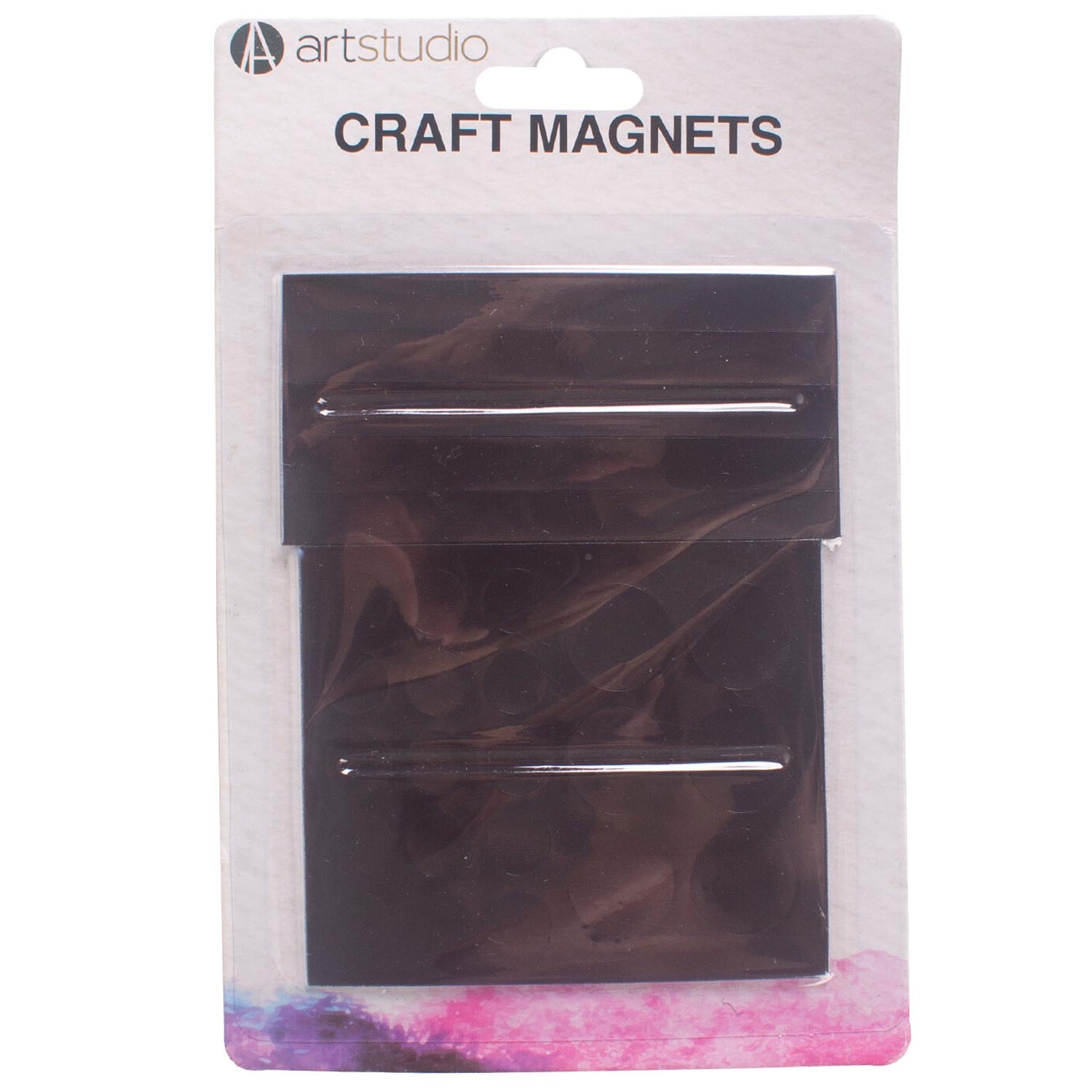 Art Studio Black Craft Magnets Image