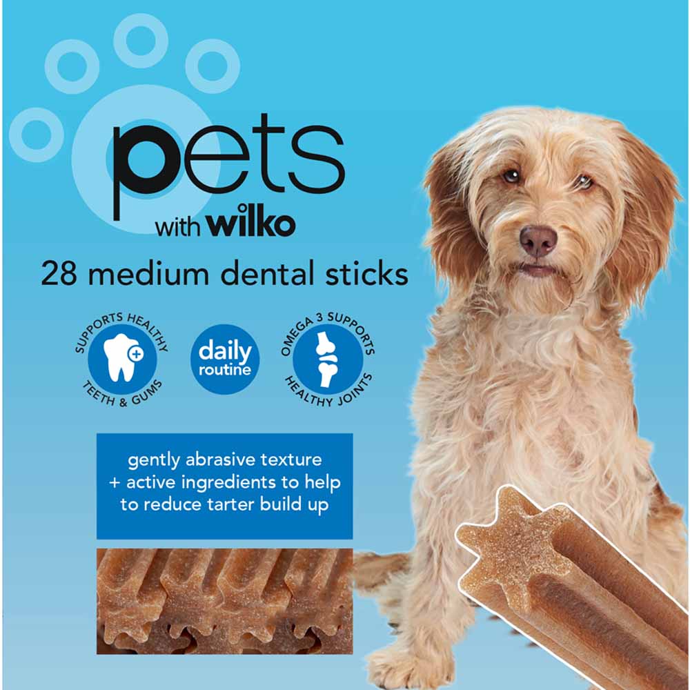 Wilko Dental Chewy Sticks 720g 28 Pack Image 1