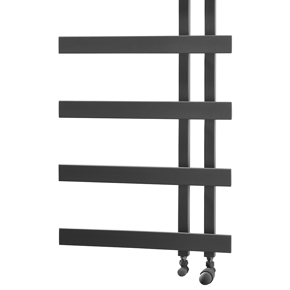 Towelrads Horton 1352BTU Anthracite Towel Radiator 1200 x 500mm 396W Image 3
