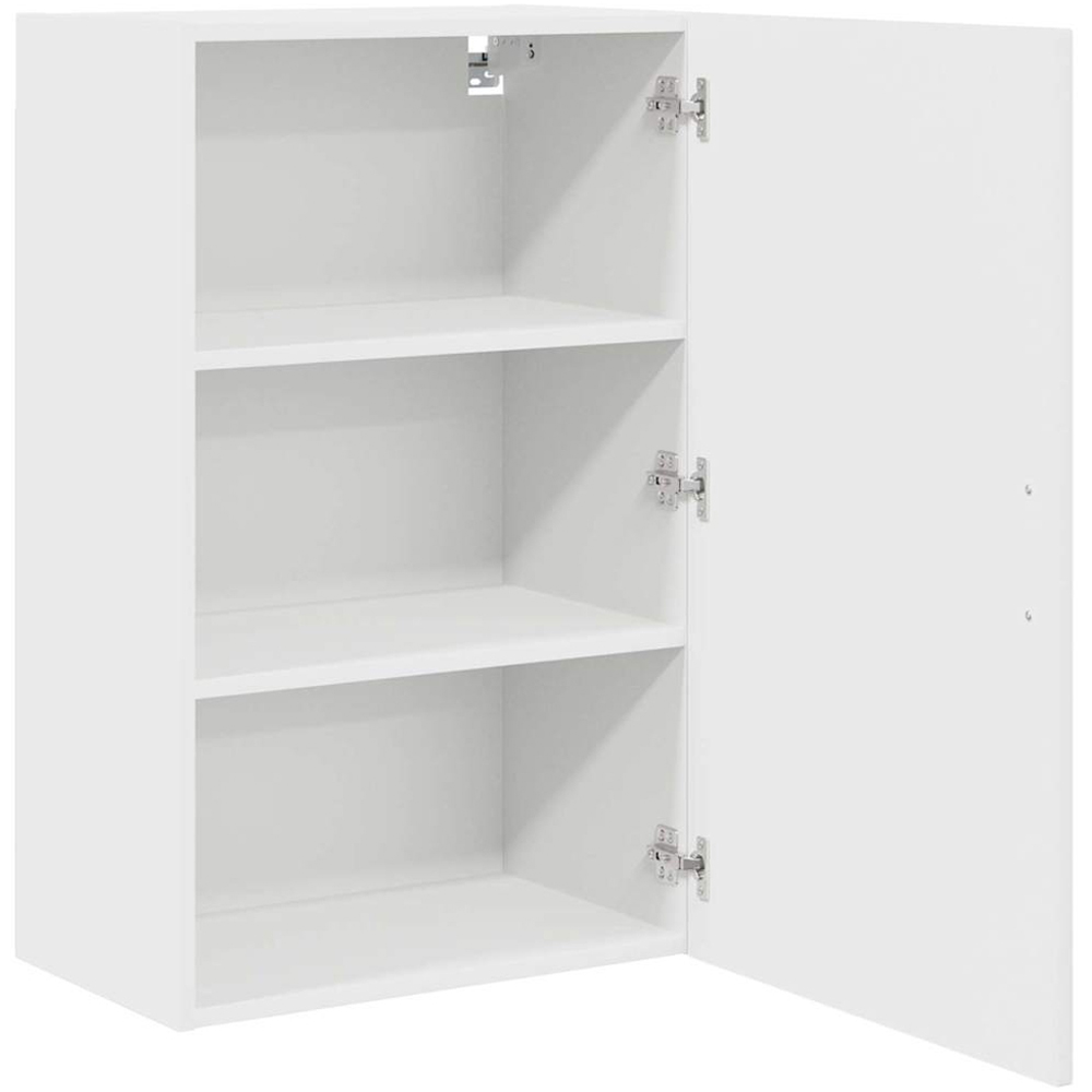 vidaXL Kalmar Single Door White Wall Kitchen Cabinet Image 5