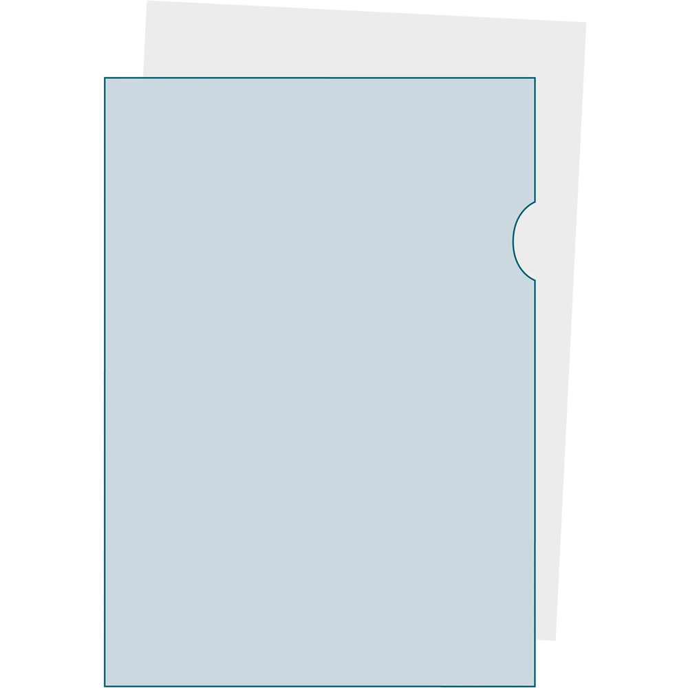 Exacompta Crystal A4 Cut Flush Folder 100 Pack Image 7
