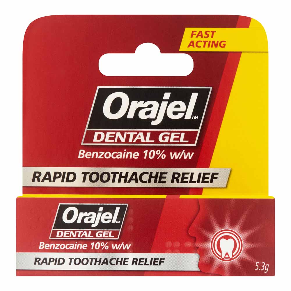 Orajel Dental Gel for Rapid Relief Toothache 5.3g Image