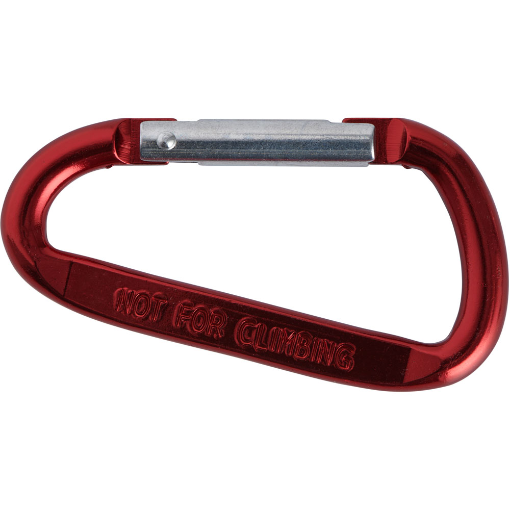 Wilko Single Large Flat Carabiner Hook in Assorted Colours Image 2