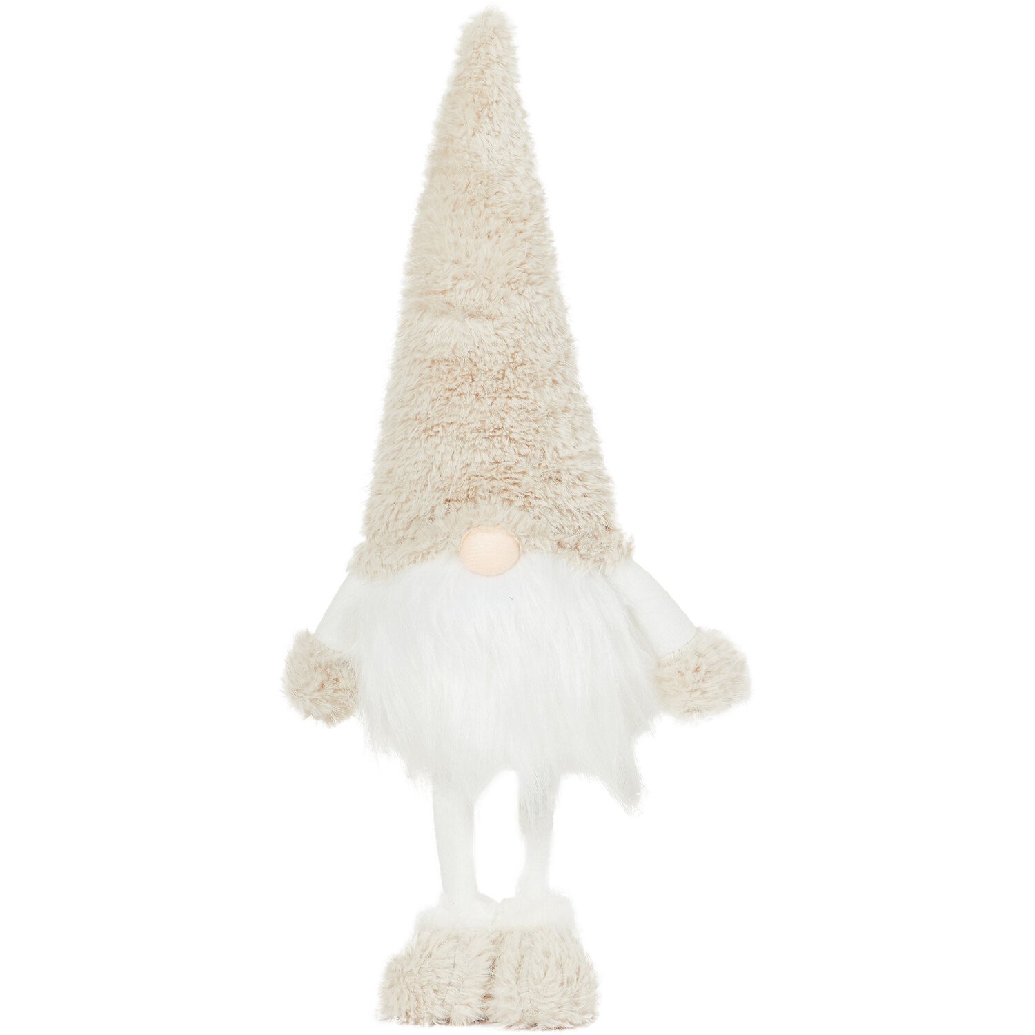 LED Standing Fluffy Gonk Beige - Beige Image 1