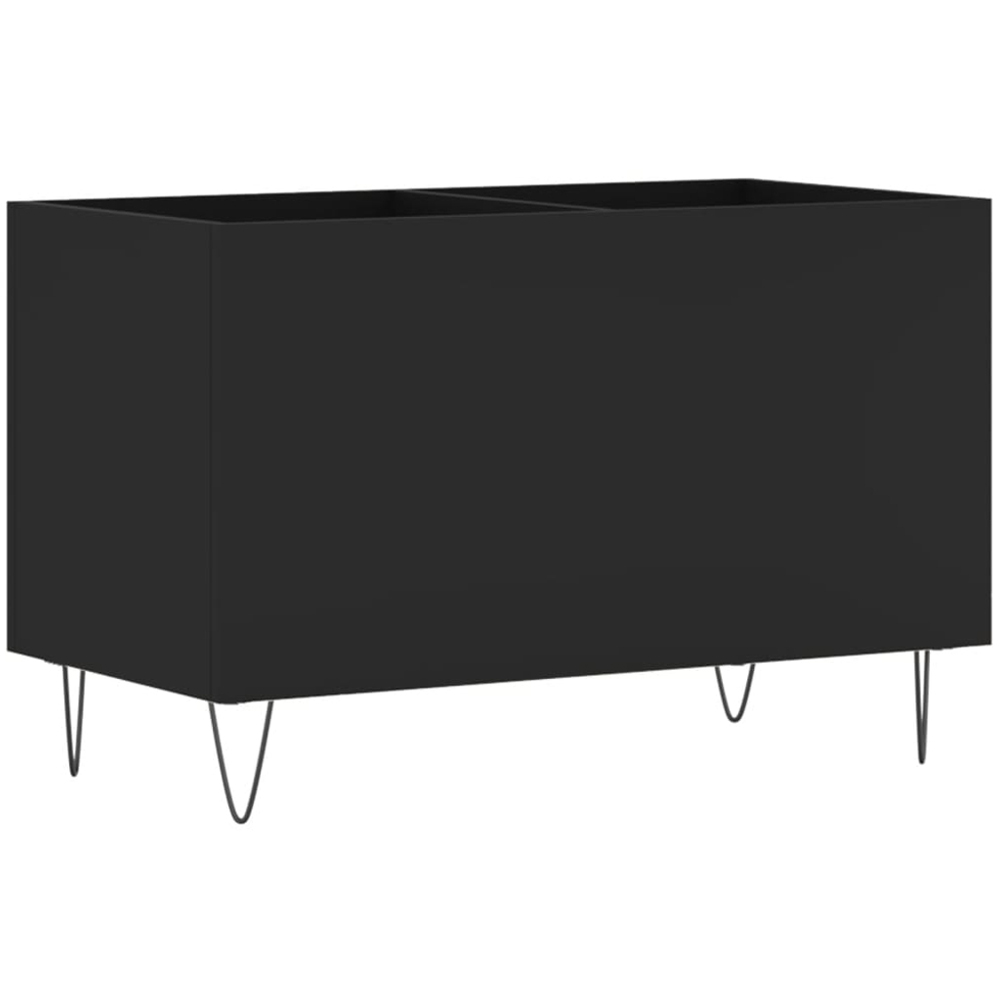 vidaXL Black Record Cabinet Image 6