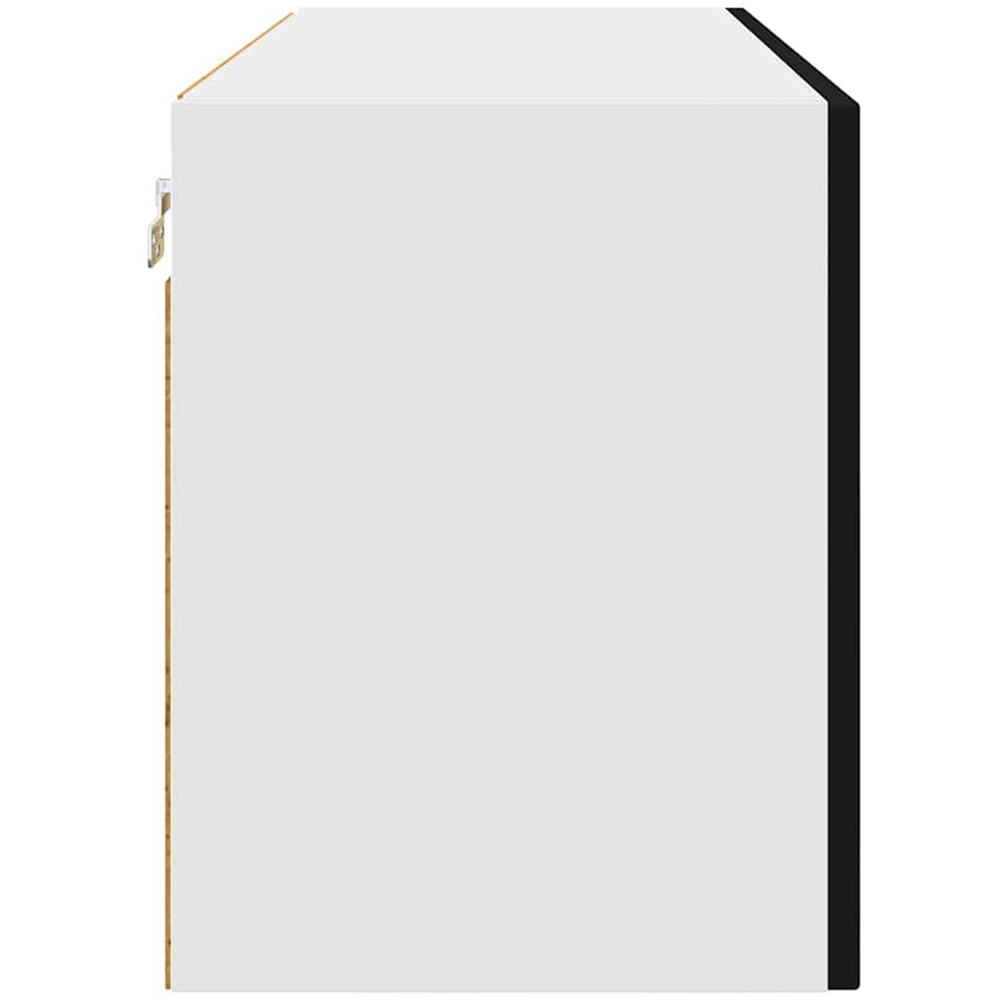 vidaXL Kalmar 2 Door Black Wall Kitchen Cabinet Image 7