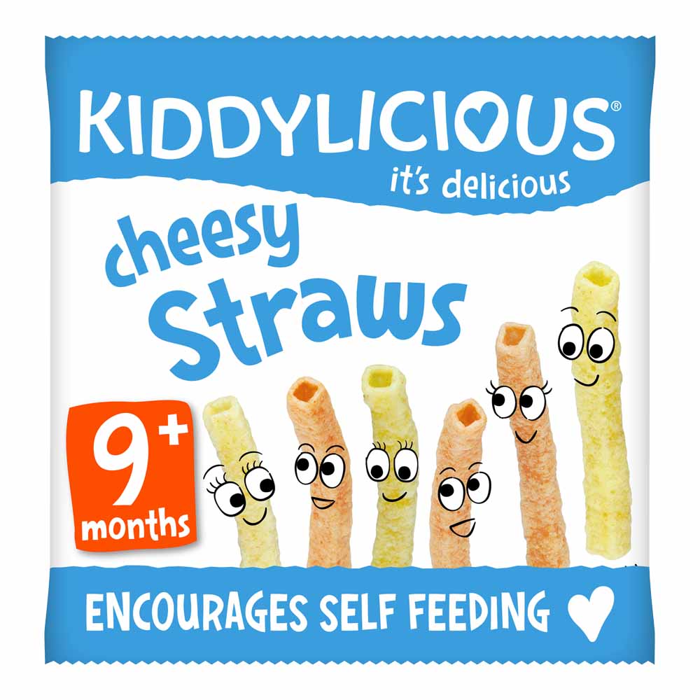 Kiddylicious Cheesy Straws 12g Image