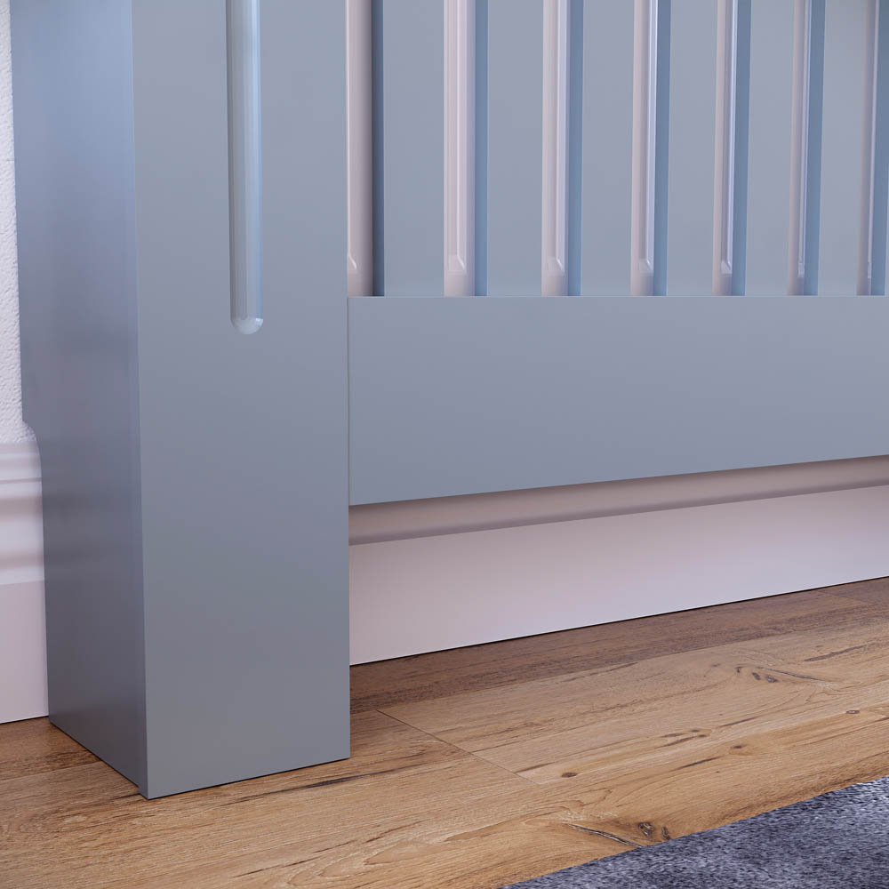 VIDA DESIGNS Chelsea Grey Extra Large Radiator Cover Image 3