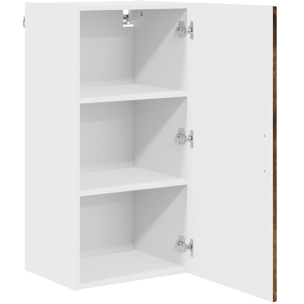 vidaXL Kalmar Single Door Smoked Oak Wall Kitchen Cabinet Image 5