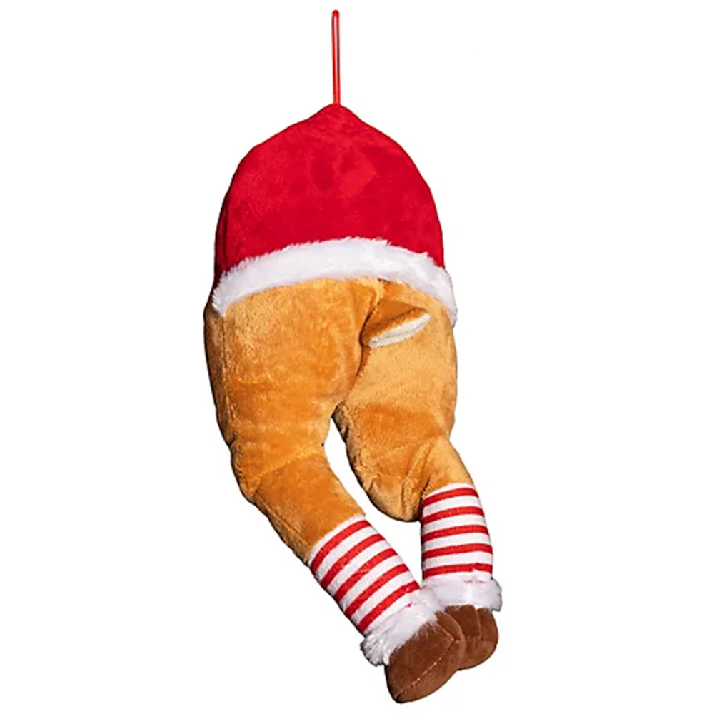 Samuel Alexander Animated Reindeer Legs Hanging Christmas Decoration 40cm Image 1