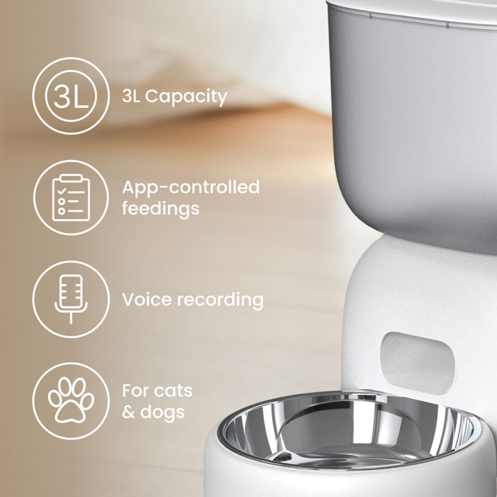 noerden Pet Plate Automatic Wi-Fi Pet Feeder Image 8