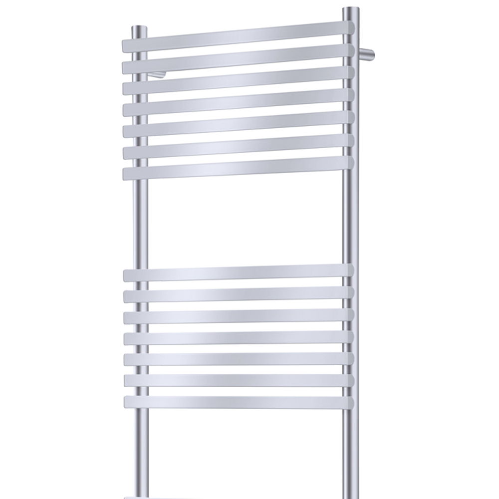 Towelrads Oxfordshire 808 BTU Chrome Designer Towel Radiator 1186 x 500mm 394W Image 2