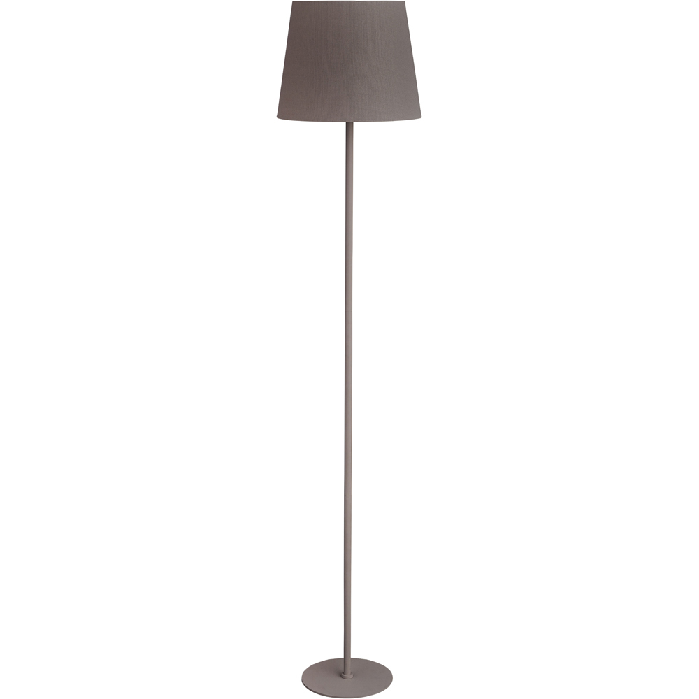 Wilko Grey Metal Stick Floor Lamp Wilko