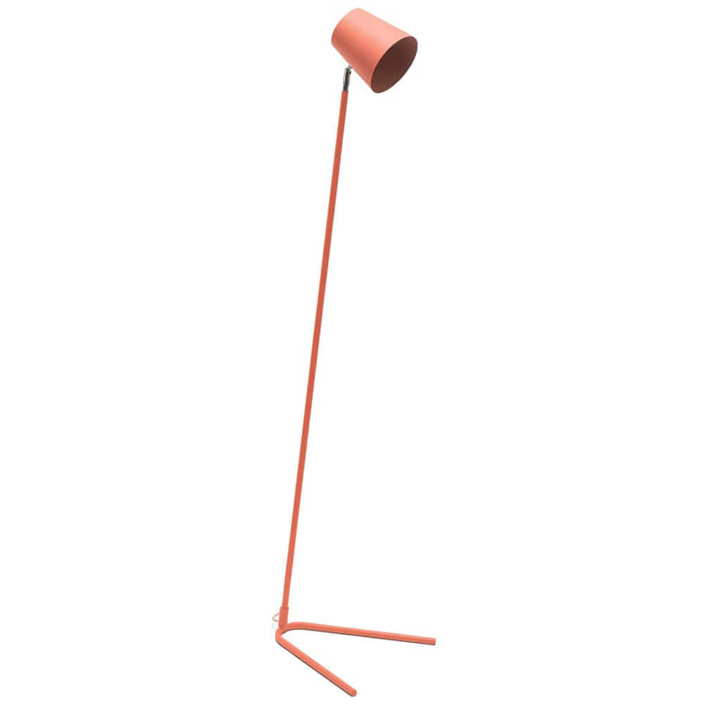 ValueLights Woody Blush Pink Dome Shade LED Table Lamp Image 1