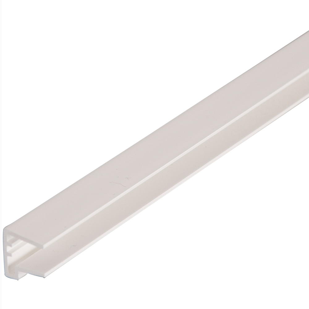 Corotherm 10mm White Sheet End Cap 2100mm 2 Pack Image 1