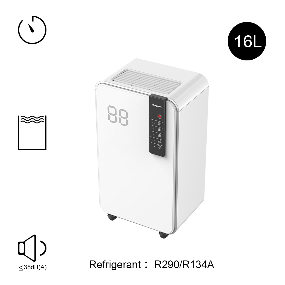 Living and Home 16L Portable WiFi Quiet Dehumidifier 16L Image 8
