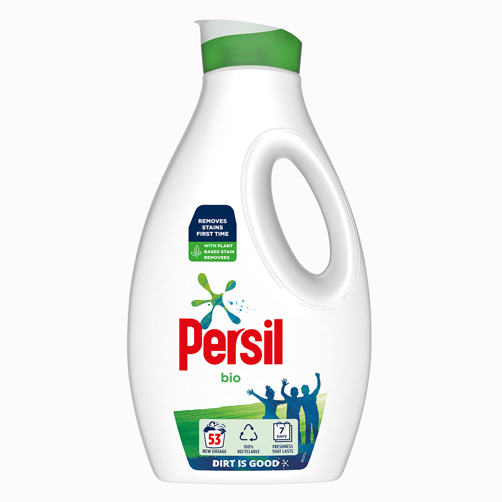 Persil Bio Liquid Detergent 53 Washes 1.431L Image 2