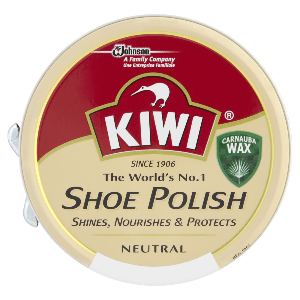 clear shoe polish