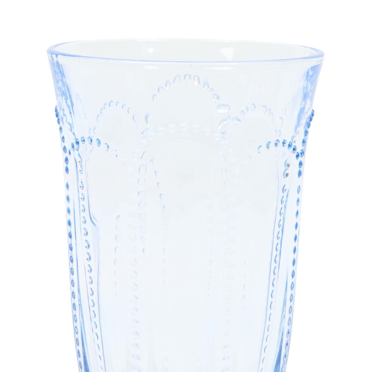 Beaded Hiball Glass Blue Image 3