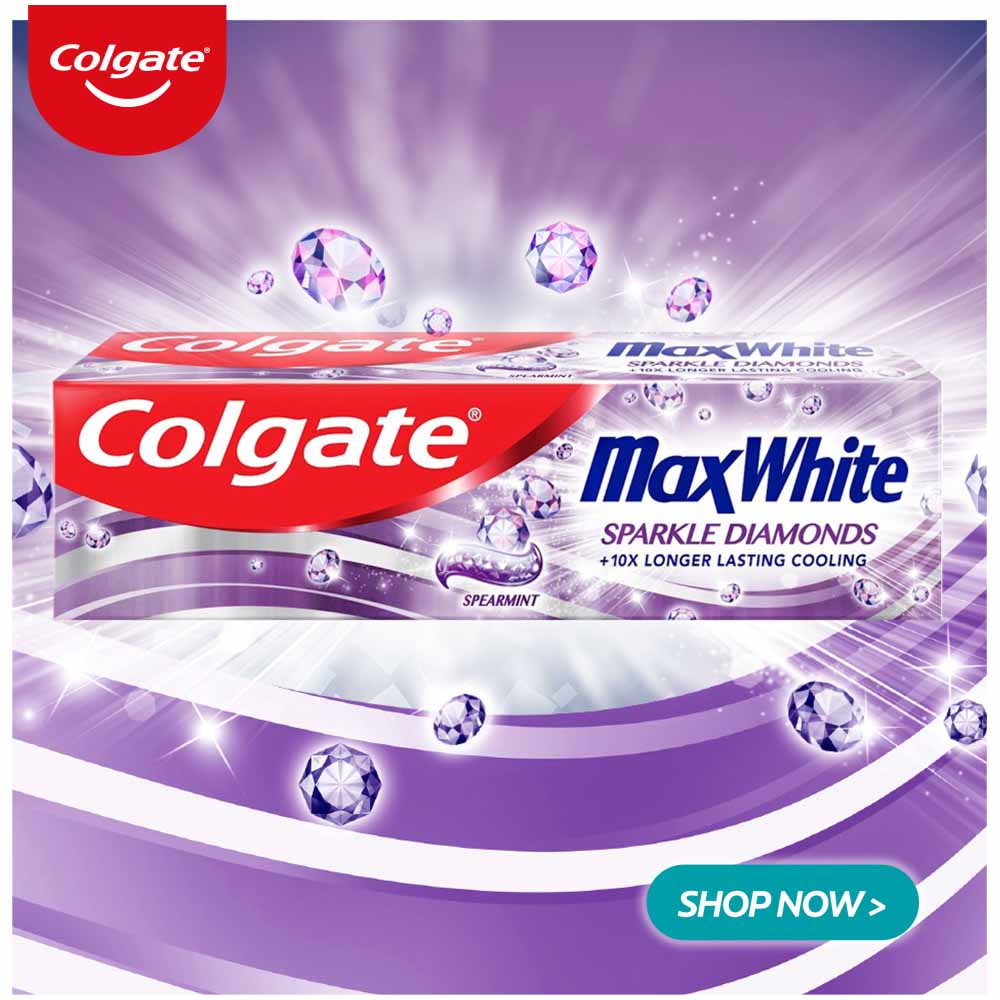 Colgate Max White Shine Crystals Toothpaste 75ml Image 5