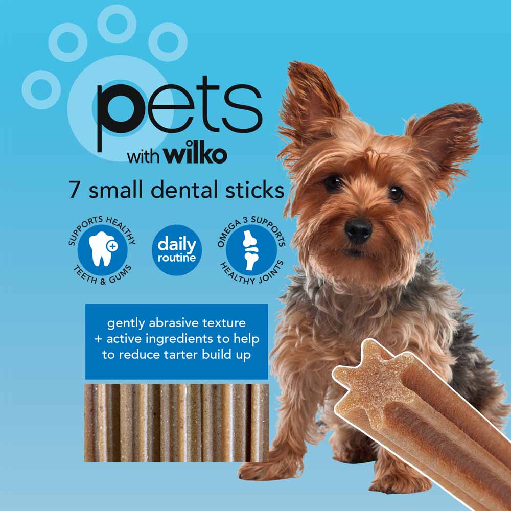 Wilko Dental Chewy Sticks 110g 7pk Image 1