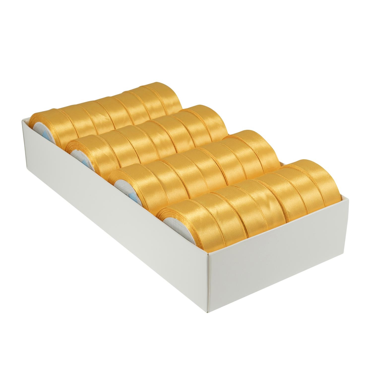 Trimits Satin Ribbon - Gold / 2cm / 15m Image