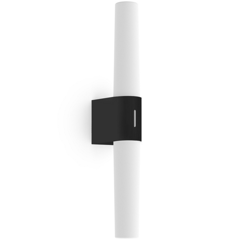 Nordlux Helva Double Basic Black Wall Light Image 1