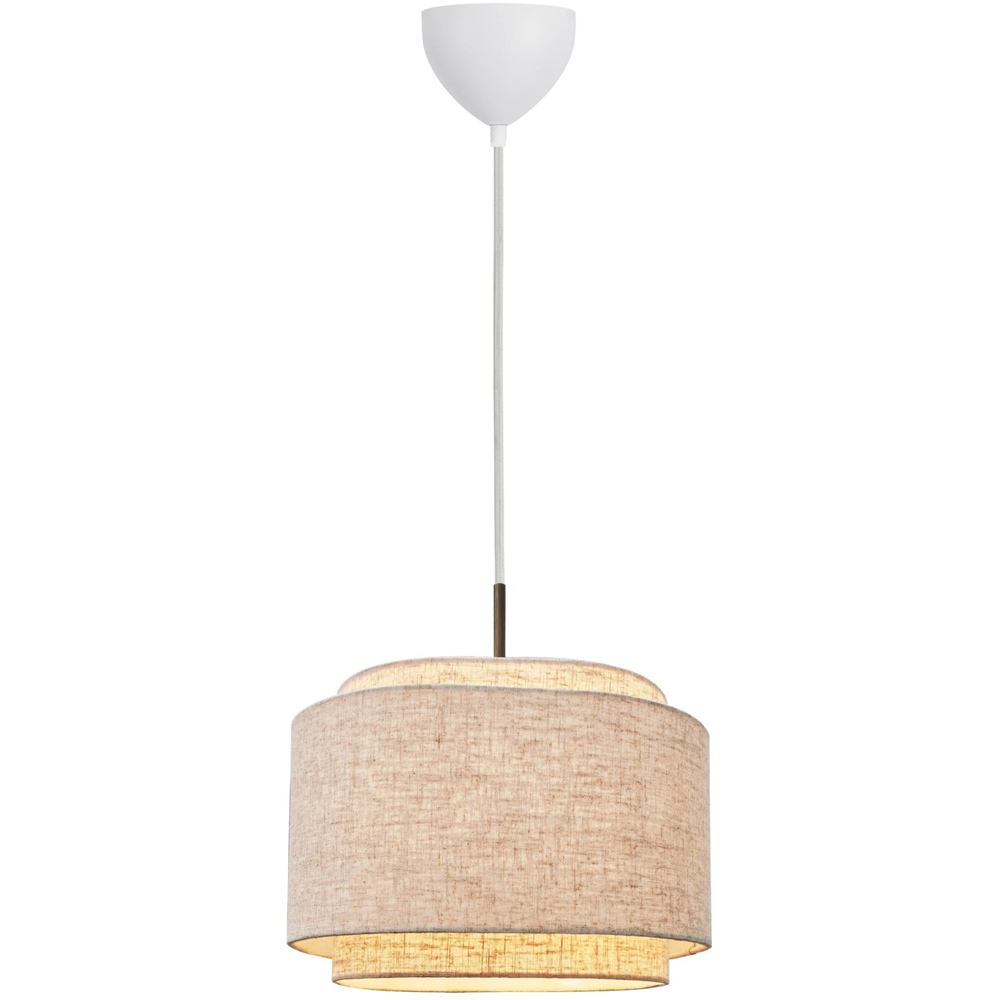 Nordlux Takai 30 Beige Pendant Light Image 1