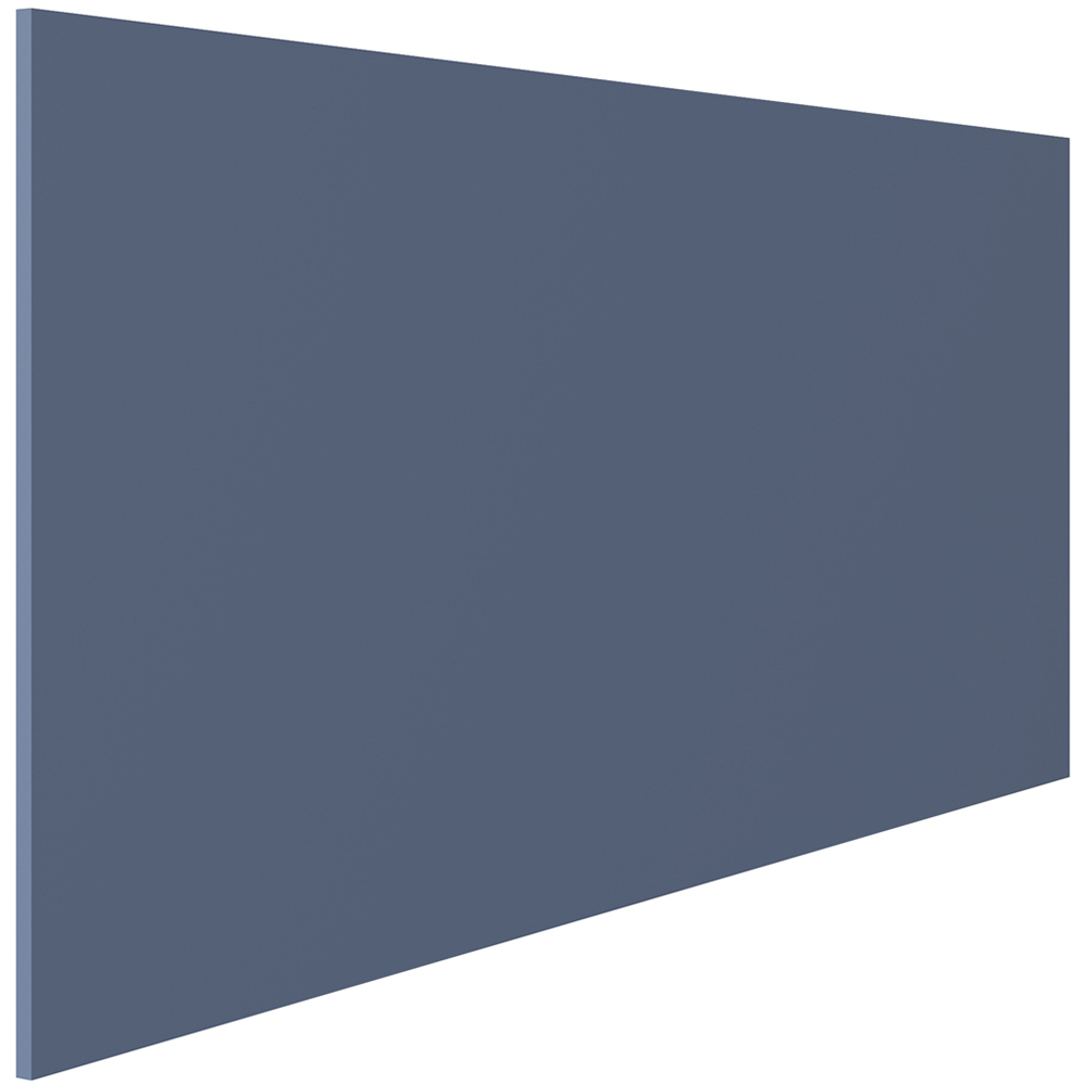 Kitchen Kit Shaker Matt Alby Blue Breakfast Bar Back Panel 2100 x 900mm Image 1