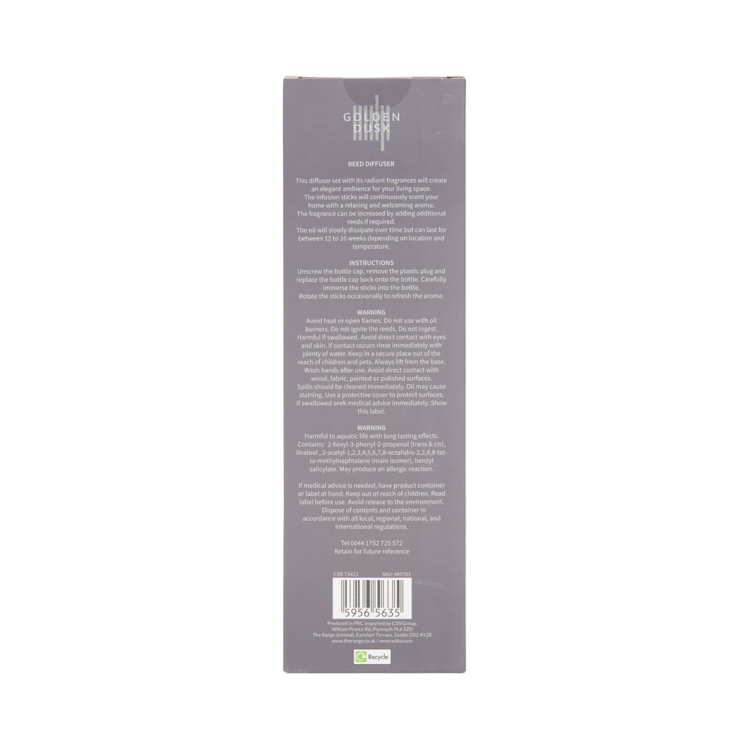 Ribbed Diffuser 200ml Image 11