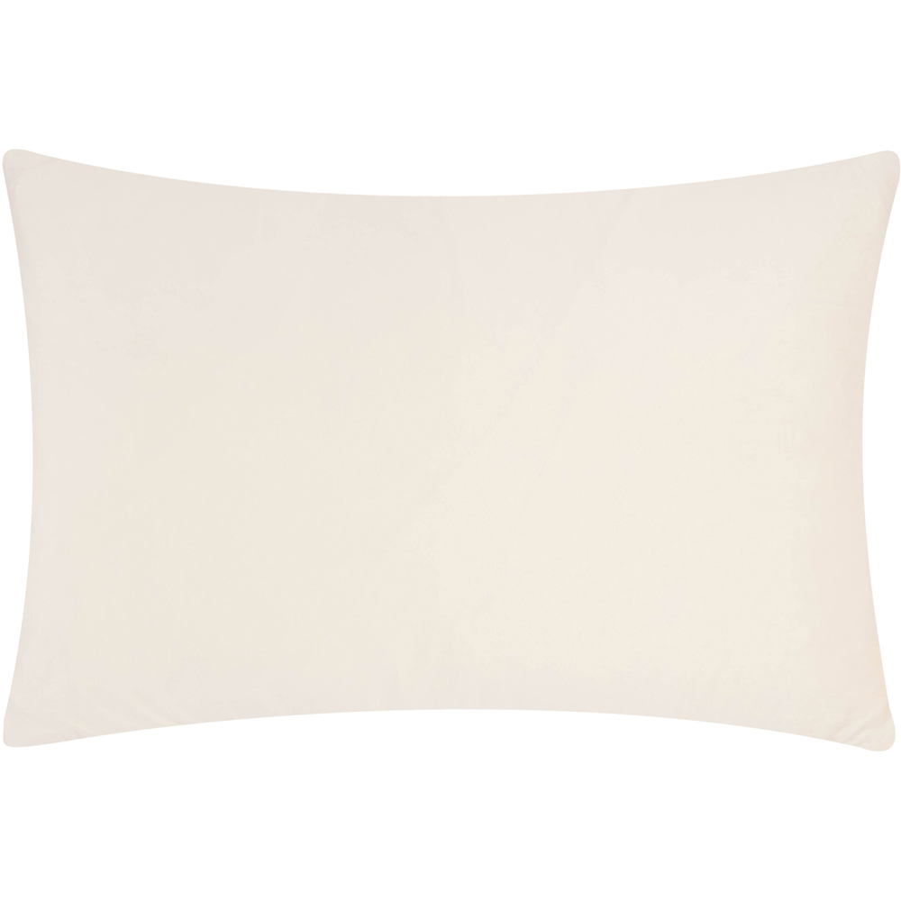 Furn Softie Natural Grid Quilted Reversible Cushion 40 x 60cm Image 2
