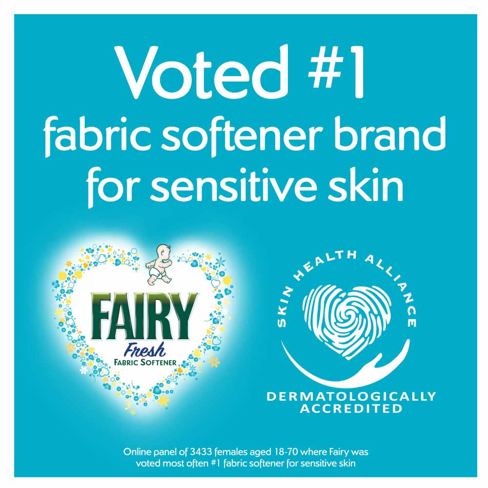 Fairy Fresh Fabric Conditioner 48 Washes 1.68L Image 5