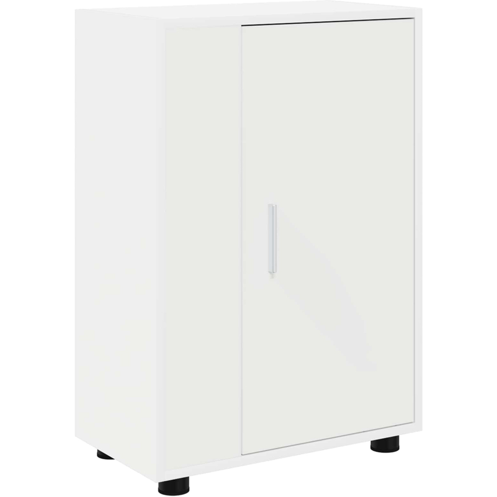 vidaXL White Wall Mounted 4 Piece TV Cabinet Set Image 8