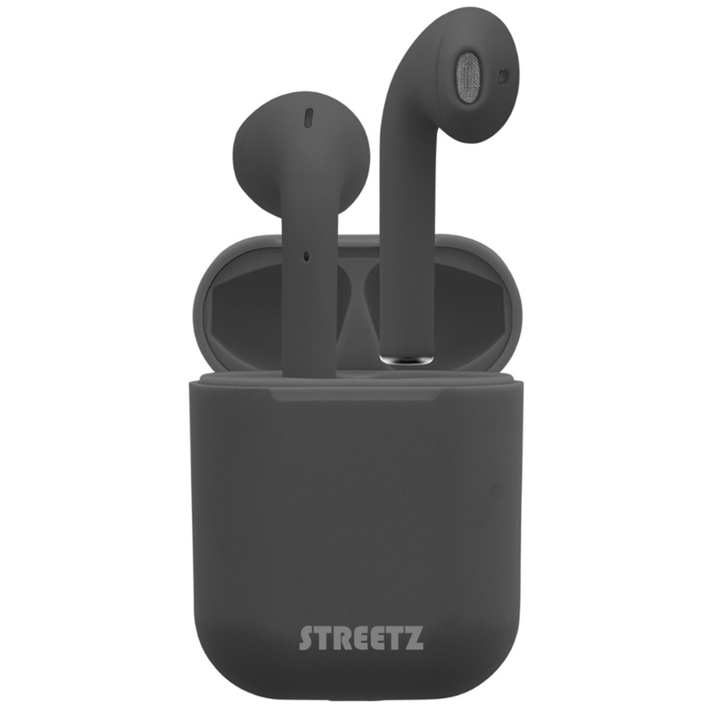 Streetz Black True Wireless Stereo Semi-in-ear Earbuds Image 1