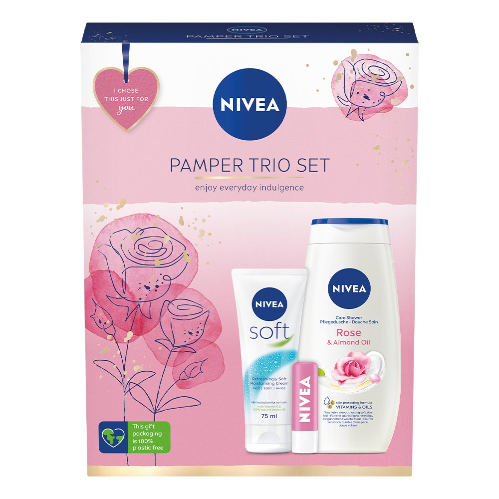 NIVEA Shower Pamper Trio Set Image 1