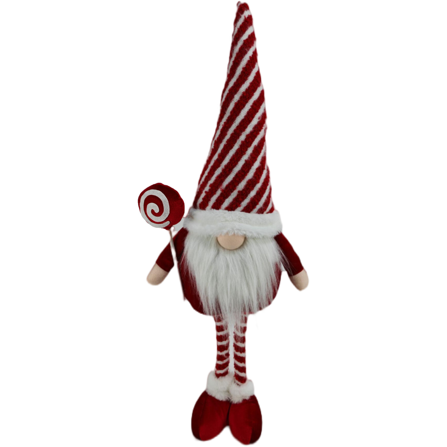 Candy Cane Standing Gonk Red and White Image 1