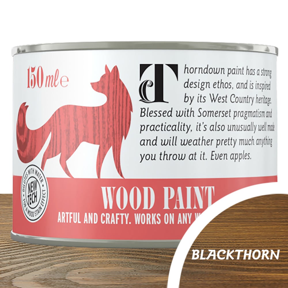 Thorndown Blackthorn Satin Wood Paint 150ml Image 4