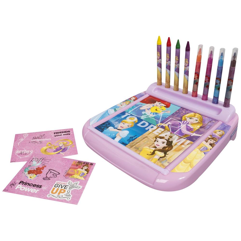 Disney Princess Deluxe Roll and Go Art Set Image 4