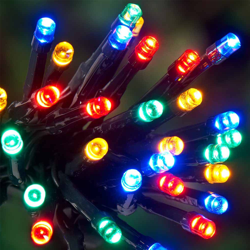 Wilko 200 LED Coloured Solar String Lights Image 3