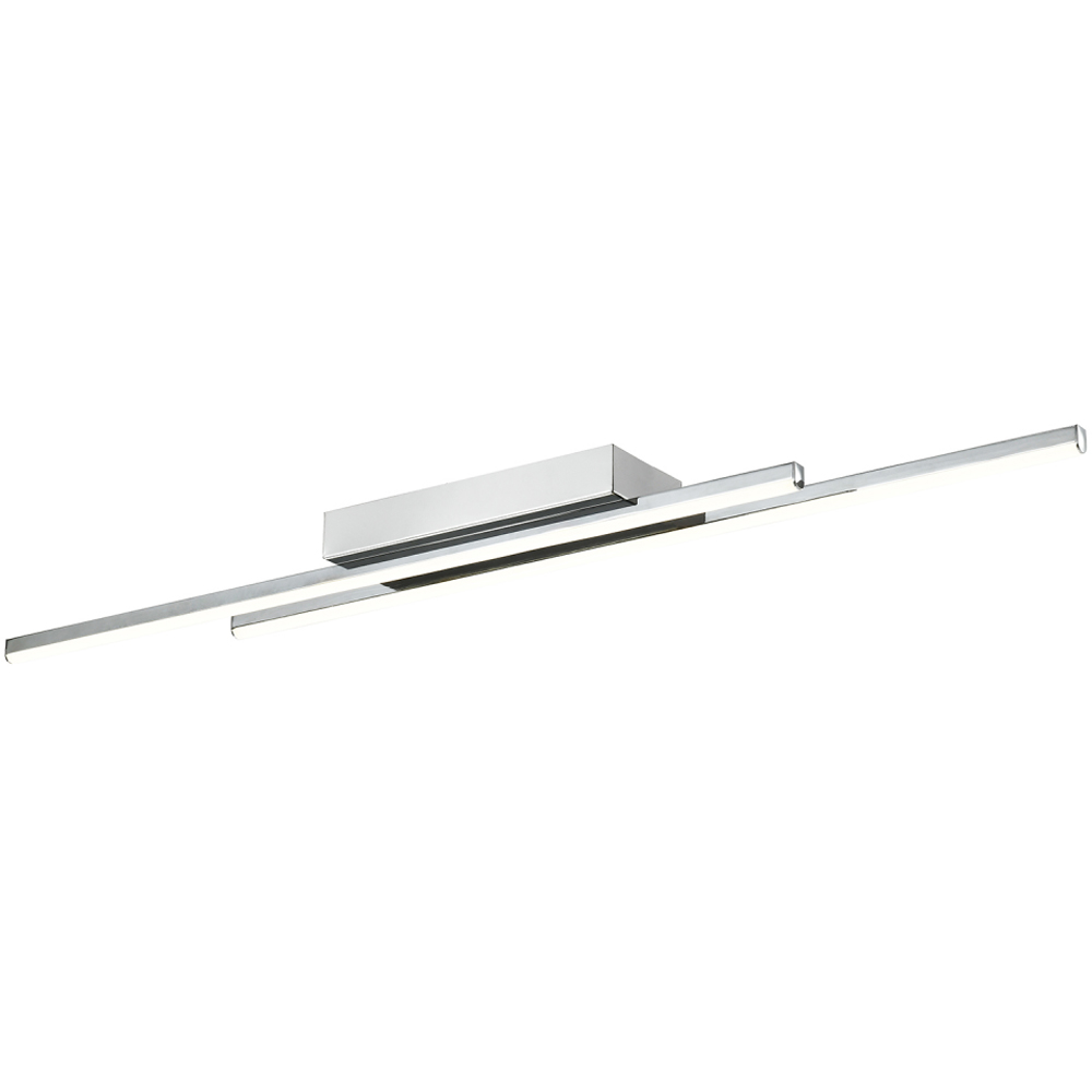 Happy Homewares Strip Polished Chrome LED Ceiling Light Fitting Image 6