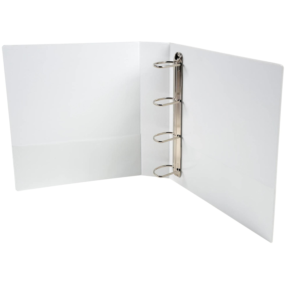 Exacompta Personal White PP 4D Ring Binder 10 pack Image 4