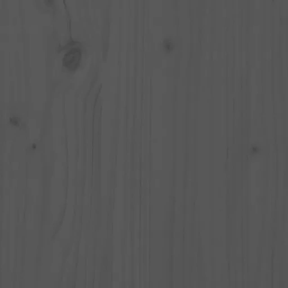 vidaXL 2 Drawer Grey Wooden Hallway Bench Image 7