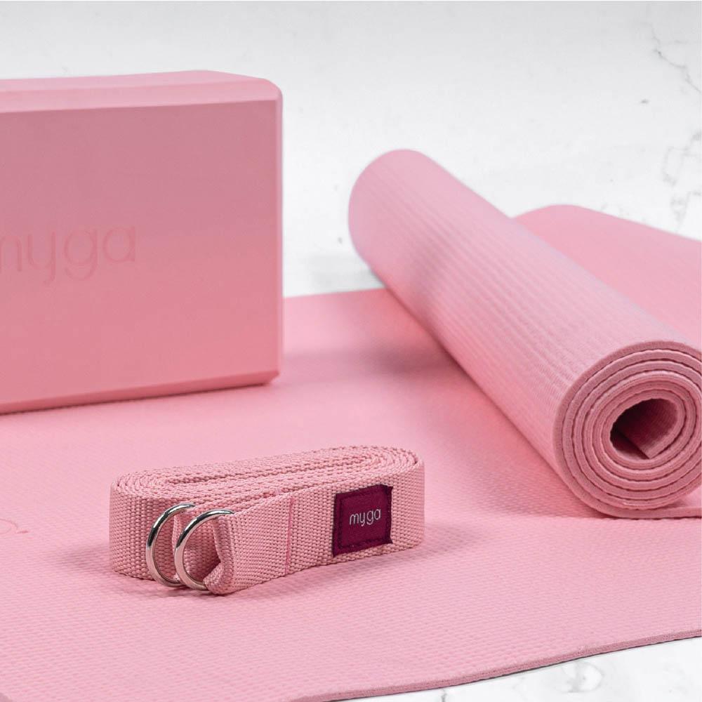 Myga Dusty Pink Yoga Starter Set Image 2