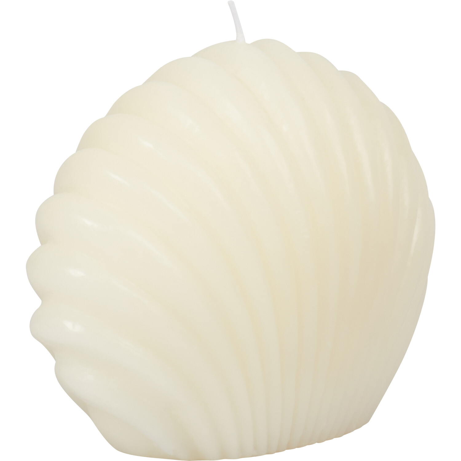 Shell Shaped Candle - White Image 2