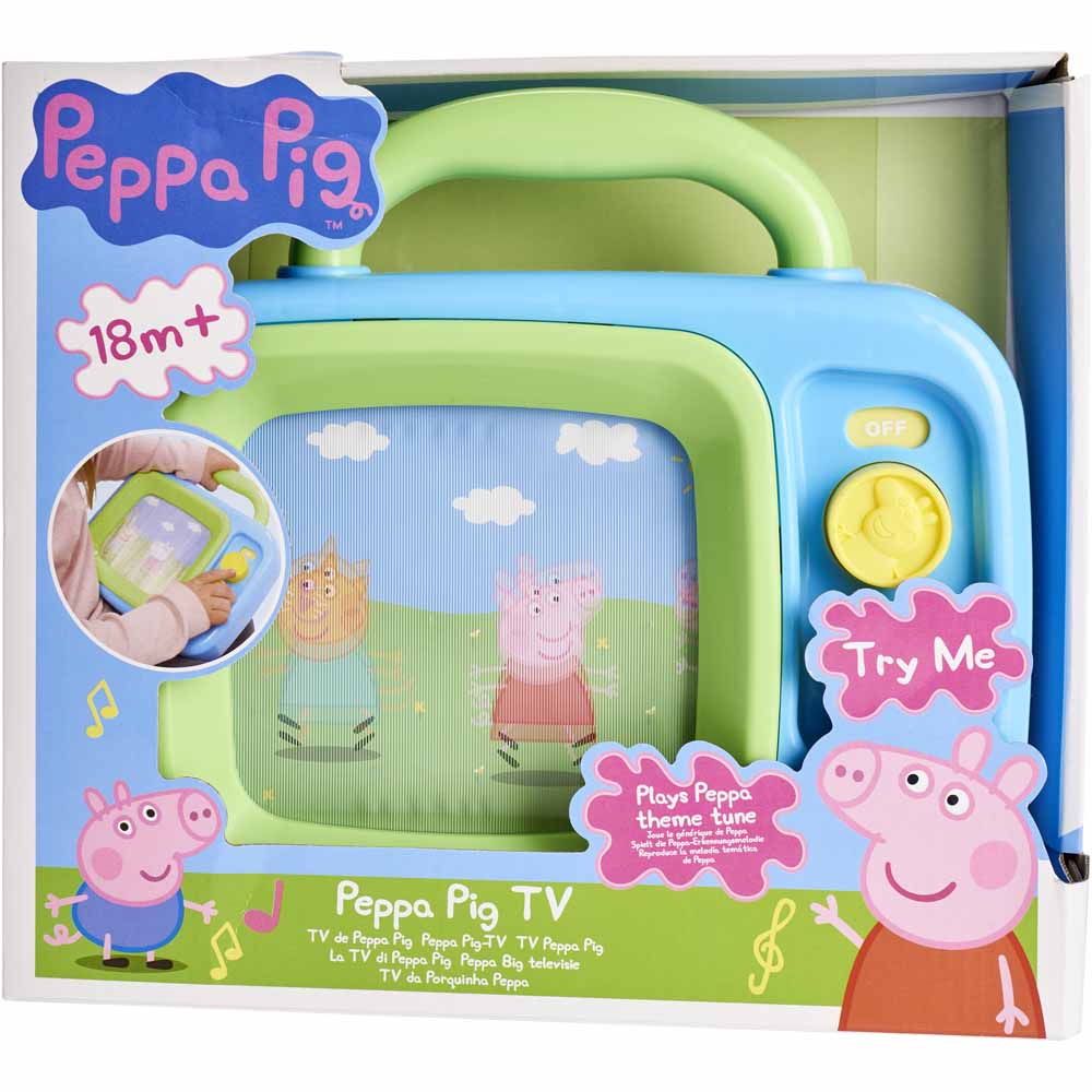 Peppa Pig Wind Up TV Image 1