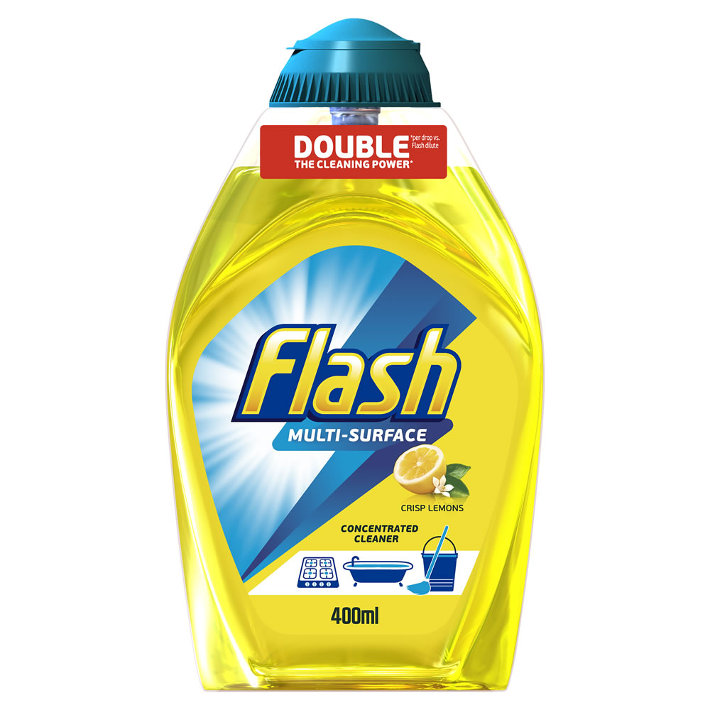 Flash Crisp Lemons Multi Purpose Liquid Gel 400ml Image